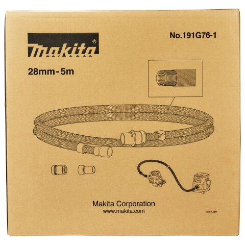 Makita 191G76-1 Saugschlauch 28mm 5,0m EN