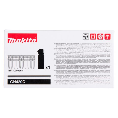 Makita 196290-2 Betonnagel 2,6x20mm C6 + Gas EN