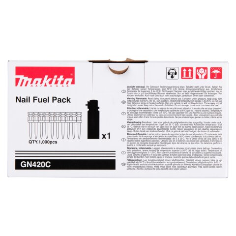 Makita 196293-6 Betonnagel 2,6x35mm C6 + Gas
