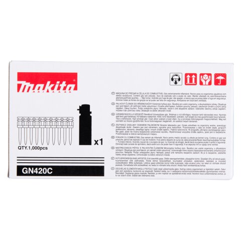 Makita 196294-4 Betonnagel 2,6x40mm C6 + Gas