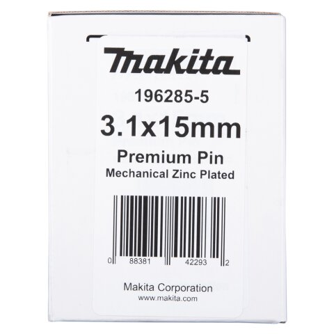 Makita 196285-5 Betonnagel 3,1x15mm HC6 + Gas