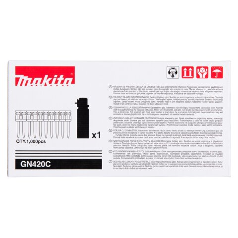 Makita 196287-1 Betonnagel 3,1x22mm HC6 + Gas EN