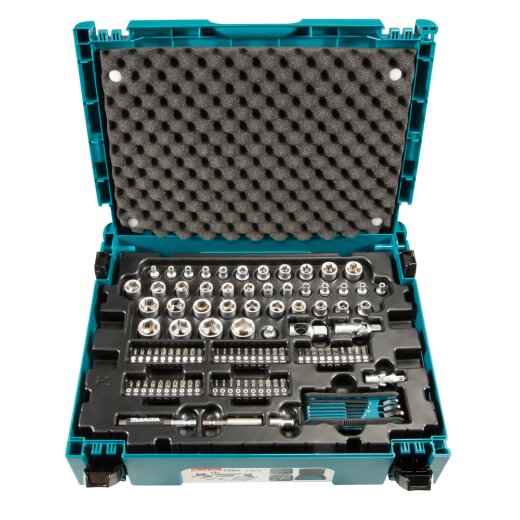 Makita E-08713 Werkzeug-Set 120-tlg. MAKPAC EN