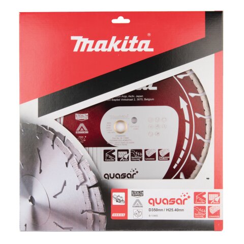 Makita B-13465 Diamanttrennscheibe 350x25,4mm QUASAR