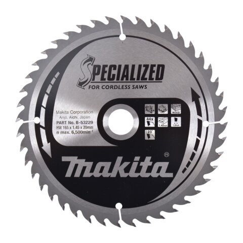 Makita B-53229 SPECIALIZED Sägeb.165x20x44Z