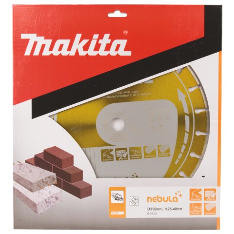 Makita B-54053 Diamanttrennscheibe 350x25,4 NEBULA