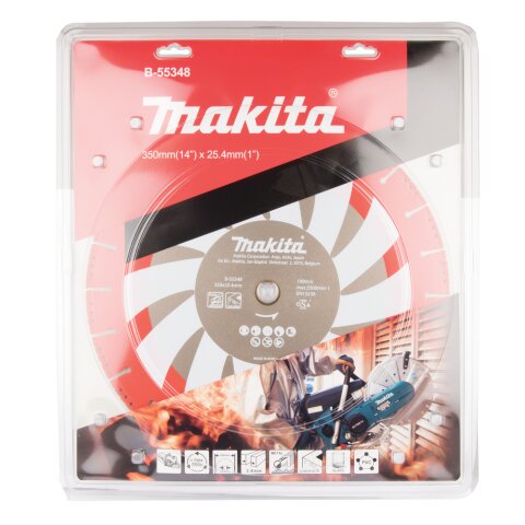 Makita B-55348 Diamanttrennscheibe 350mm RESCUE