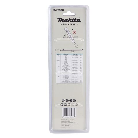 Makita D-70948 Feilenhalter m. Feile 4,0mm EN