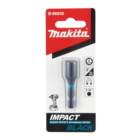 Makita B-66830 Steckschlüssel 1/4" SW8 EN