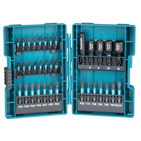 Makita B-66880 Impact Black Bit-Set 35-tlg. EN