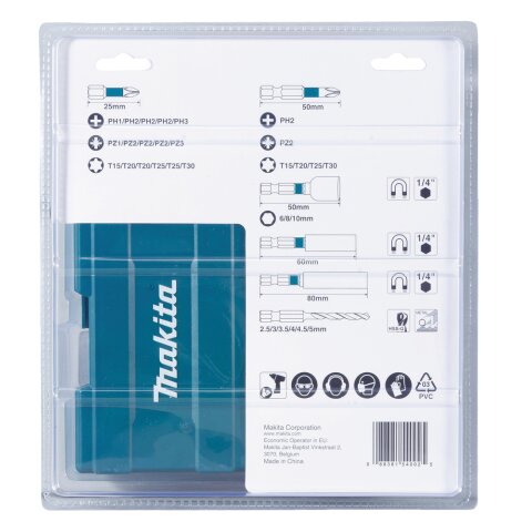 Makita B-66896 Impact Black Bohrer-Bit-Set 33-tlg. EN