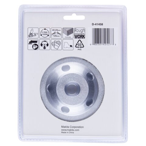 Makita D-41458 Schleiftopf 125mm grob