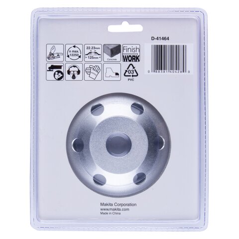 Makita D-41464 Schleiftopf 125mm fein