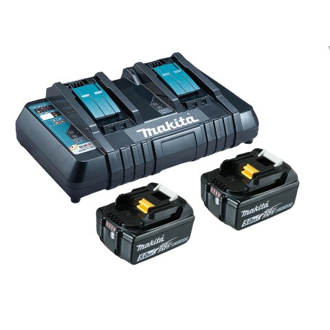 Makita 199482-2 Power Source Kit Li 18V 5Ah EN