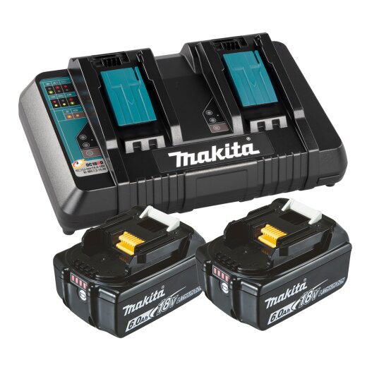 Makita 199484-8 Power Source Kit Li 18V 2x6Ah