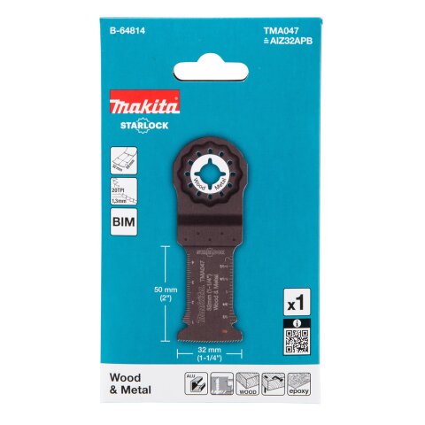 Makita B-64814 Tauchsägebl. 32mm TMA047 EN