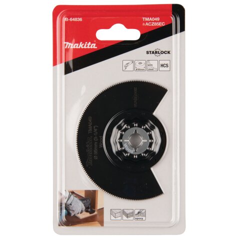 Makita B-64836 Segmentsägebl. 85mm TMA049