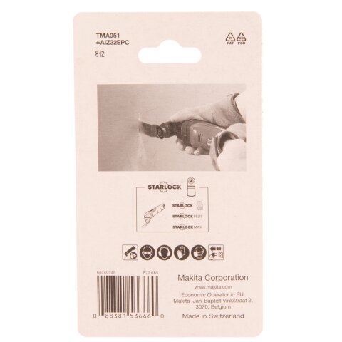 Makita B-64858-5 Tauchsägebl. 32mm TMA051 5Stk. EN