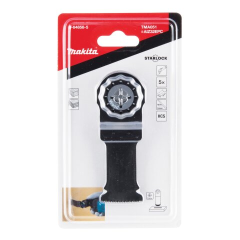 Makita B-64858-5 Tauchsägebl. 32mm TMA051 5Stk. EN