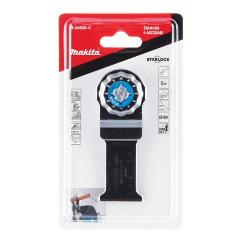 Makita B-64939-5 Tauchsägebl. 32mm TMA059 5Stk.