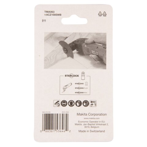 Makita B-64967 Segmentsägebl. 100mm TMA063