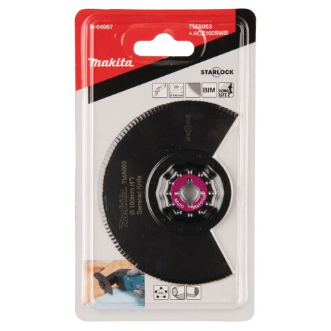 Makita B-64967 Segmentsägebl. 100mm TMA063