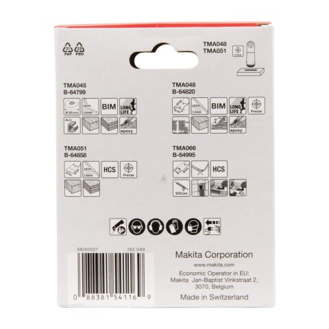 Makita B-67505 Fussbodenset 2 4Stk