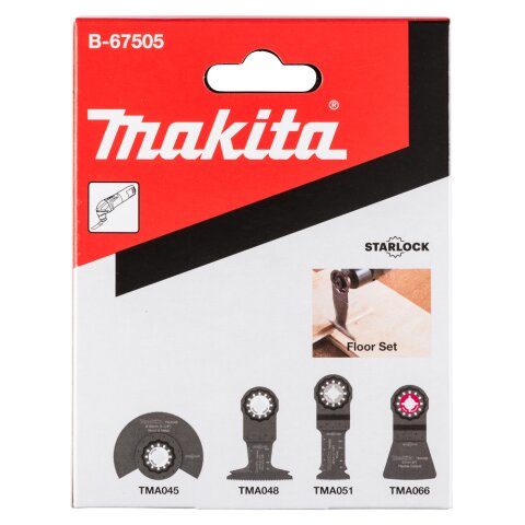 Makita B-67505 Fussbodenset 2 4Stk