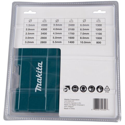 Makita B-67795 Bohrer-Set 19tlg EN