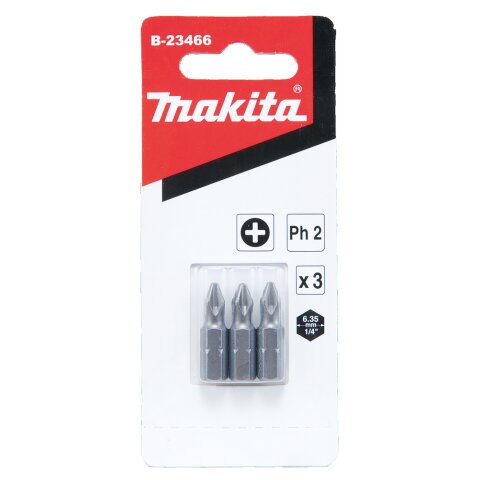 Makita B-23466 PH Bit 2x25 3Stk.