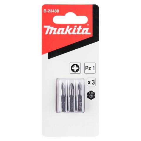 Makita B-23488 PZ Bit 1x25 3Stk EN