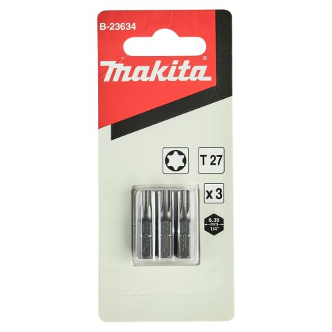 Makita B-23634 Bit T27x25mm 3Stk. EN