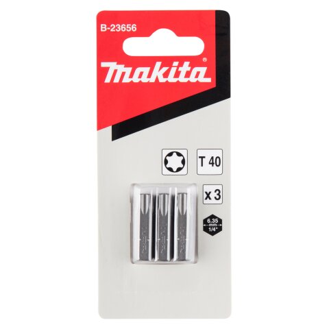 Makita B-23656 Bit T40x25mm 3Stk. EN