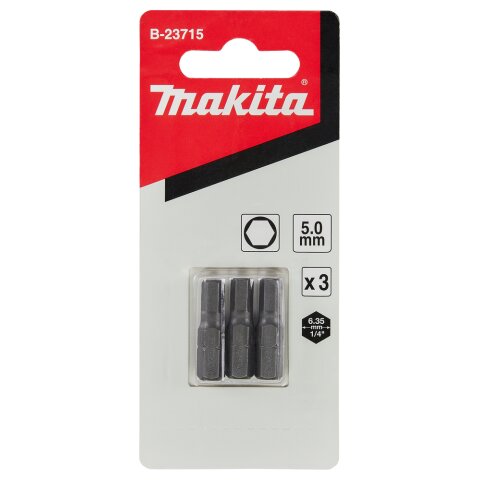 Makita B-23715 6-KT Bit 5,0x25mm EN
