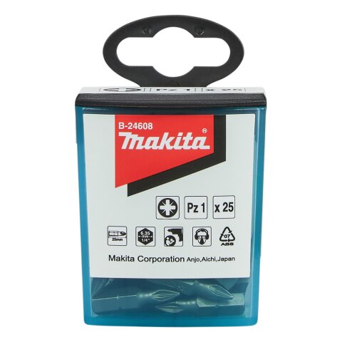 Makita B-24608 PZ Bit 1x25 25Stk EN