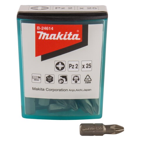 Makita B-24614 PZ Bit 2x25 25Stk EN