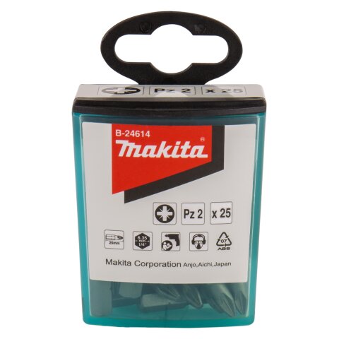 Makita B-24614 PZ Bit 2x25 25Stk EN