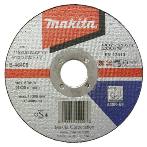 Makita B-46408 Trennscheibe 115x2,5mm Stahl EN