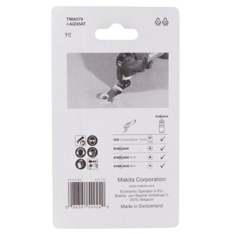Makita B-69755 Tauchsägebl. 45mm TMA079 EN