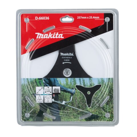 Makita D-66036 Dickichtmesser 257x25,4mm