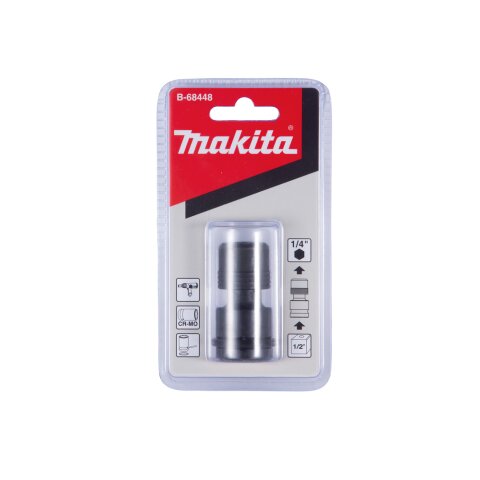 Makita B-68448 Bit-Adapter 1/2"4KT - 1/4" 6KT EN