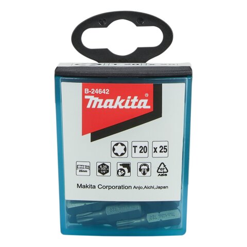 Makita B-24642 Bit T20x25mm 25Stk. EN