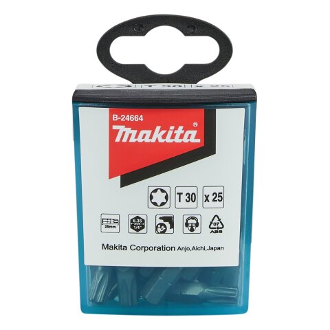 Makita B-24664 Bit T30x25mm 25Stk. EN