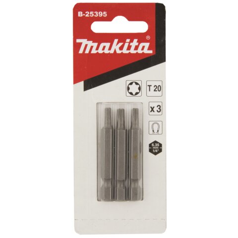 Makita B-25395 Bit T20x50mm 3Stk.