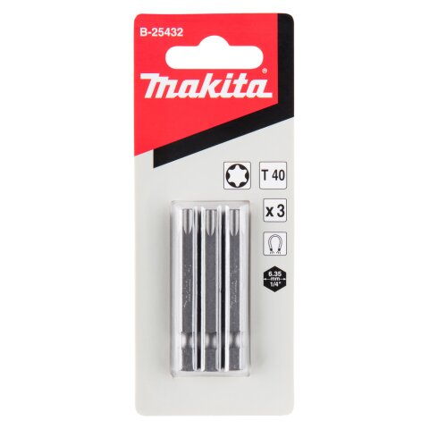 Makita B-25432 Bit T40x50mm 3Stk. EN