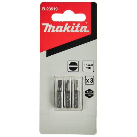 Makita B-23519 Langschlitz Bit 0,5x4x25