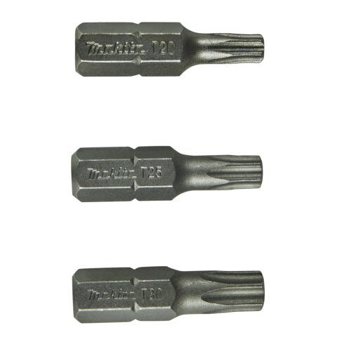 Makita B-24533 Bit-Set T20,T25,T30x25mm EN