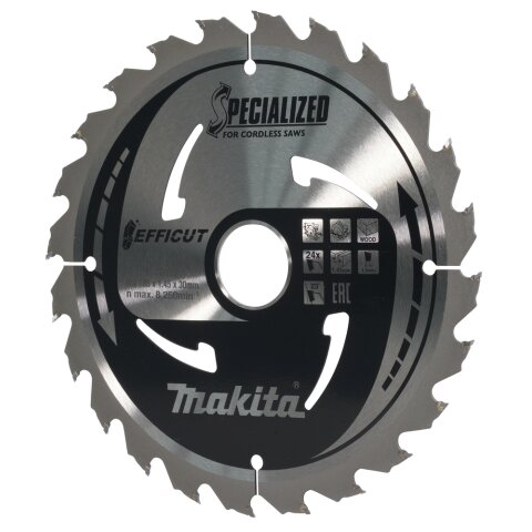 Makita E-08682 EFFICUT Sägeb.185x30x24Z EN
