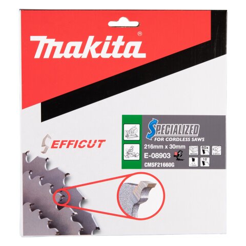 Makita E-08903 EFFICUT Sägeb.216x30x60Z