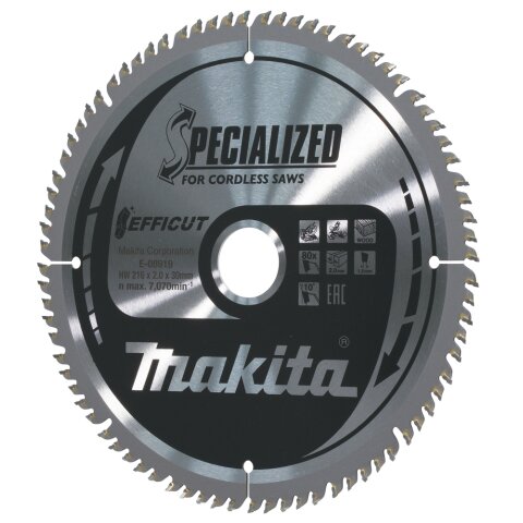 Makita E-08919 EFFICUT Sägeb.216x30x80Z